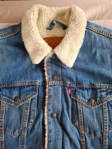 Levi premium trucker sherpa - levi's,