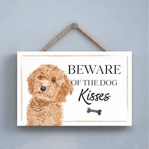 Cockapoo beware dog kisses - beware,