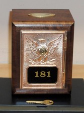 Antique Post Office Box Door