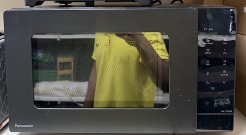 Panasonic microwave oven black - oven,