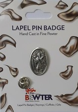 ST. CHRISTOPHER Pin, English