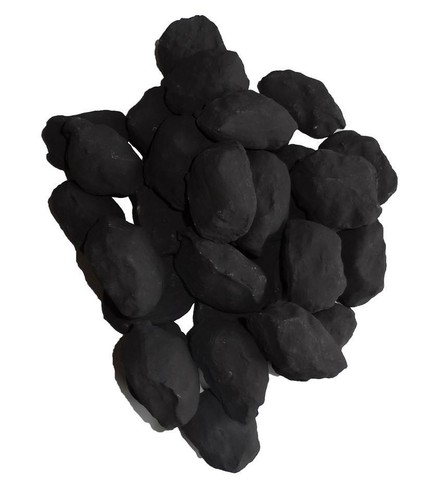 Gas fire pebbles - fire, coals