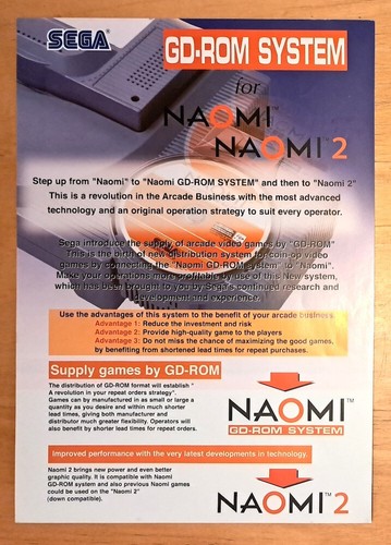 Naomi rom system vintage - system,