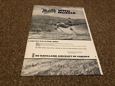 AC48 ADVERT 11X8 DE HAVILLAND AIRCRAFT OF CANADA - STOL CARIBOU
