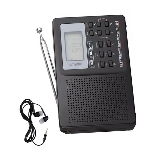 Portable digital radio lcd - portable,