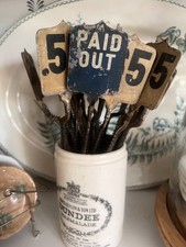 Vtg Antique Cash Register Flag