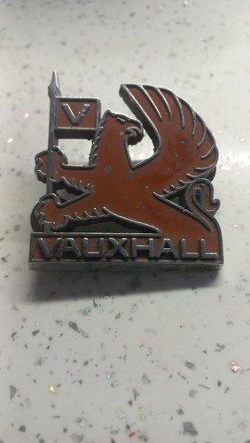 Classic chrome metal vauxhall - metal,