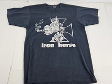 Rare 1991 IRON HORSE MOTORCYCLE MAGAZINE Official T-Shirt Size Medium Made USA