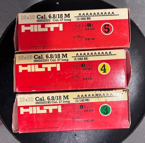 Hilti dx750 650 18 m - 6.8/18,