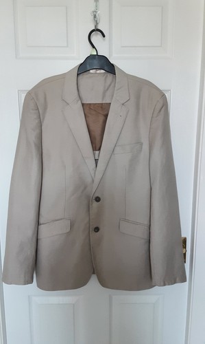 Men linen blend - linen, blazer