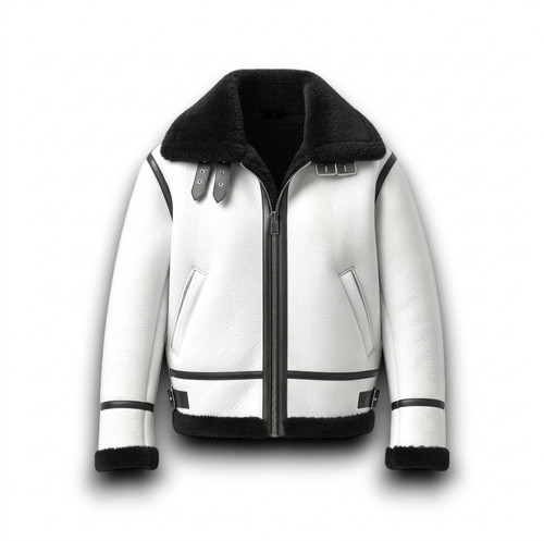 Aviator white leather - aviator,