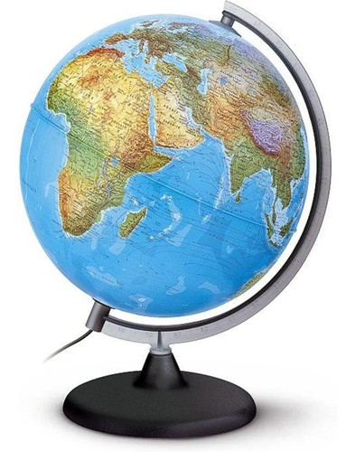 Atmosphere illuminated globe - atmosphere,