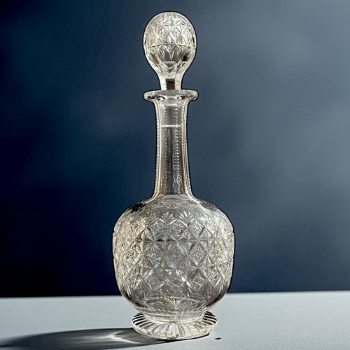 Vtg ornate cut crystal - ornate,