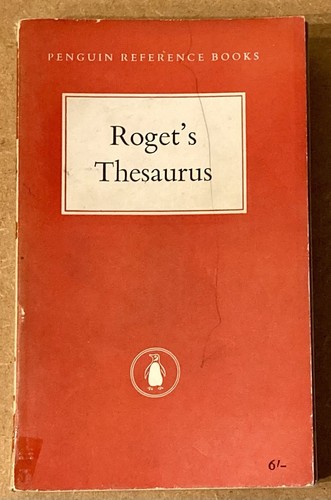 Roget thesaurus penguin - roget’s,