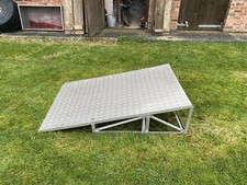 Aluminium Ramp used for