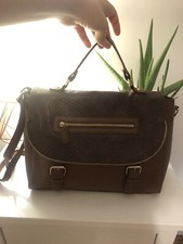 Primark Brown Satchel Bag With