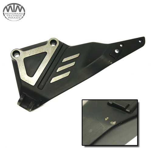 Left footpeg holder - left,
