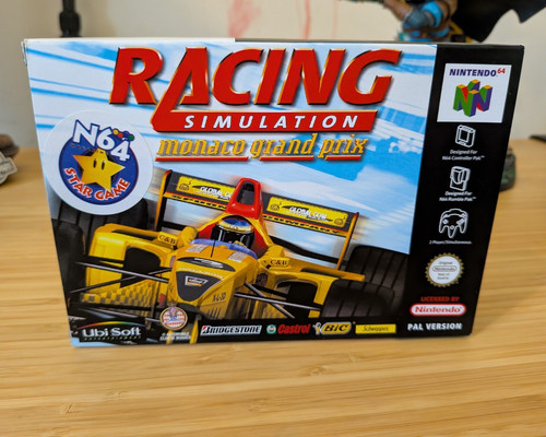 N64 racing simulator monaco - n64,
