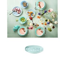 Plates Bowls Crockery Dinner Set Dinnerware Green Tableware 6 12 18Pc Mi/Di SAFE