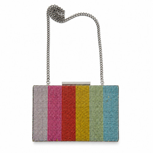 Zara rainbow rhinestone - rainbow,