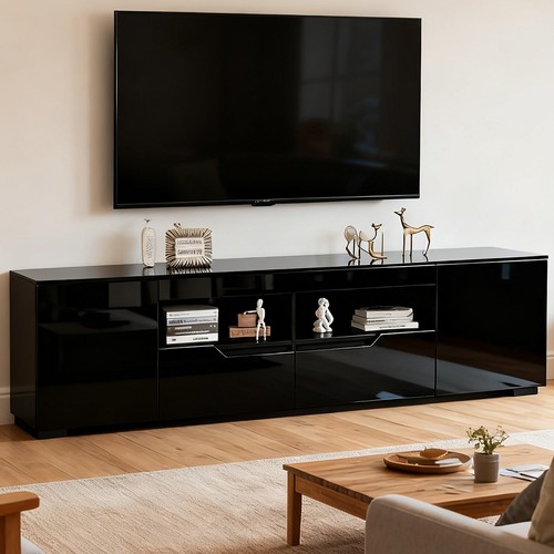 200cm stand high gloss - tv,