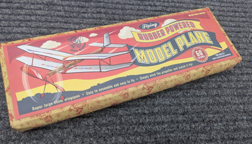 Vintage style flying rubber - flying,