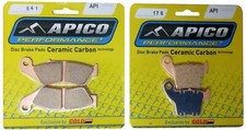 APICO FRONT & REAR BRAKE PAD SET HONDA CRF250X CRF450X 2004 - 2022    :041-176