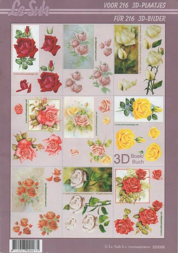 Suh decoupage book - 3d,