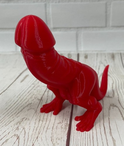 Printed dickasaurus - 3d,