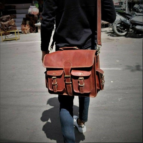 Bag leather laptop - laptop, messenger