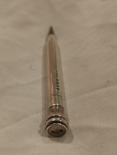 Very Rare London Solid Silver Pencil With King George V Jubilee Hallmark 