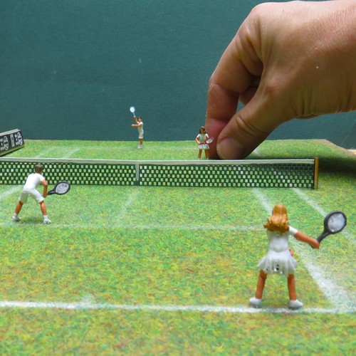 Gauge tennis players x4 - tennis,