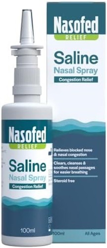 Nasofed saline nasal spray - nasofed,