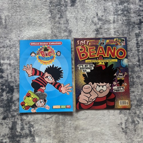 Beano sticker collection - beano,