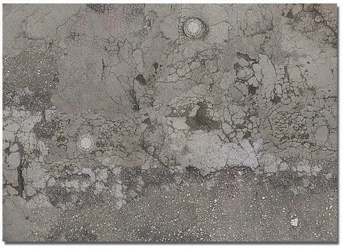 Weathered tarmac card sheets - 2,