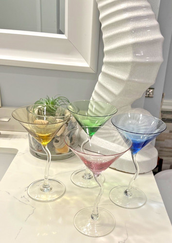 Martini stemmed glasses - martini, 4