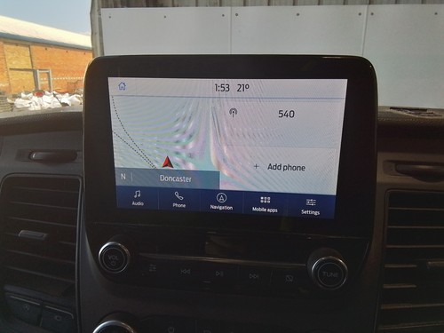 Ford transit audio sat - ford, nav