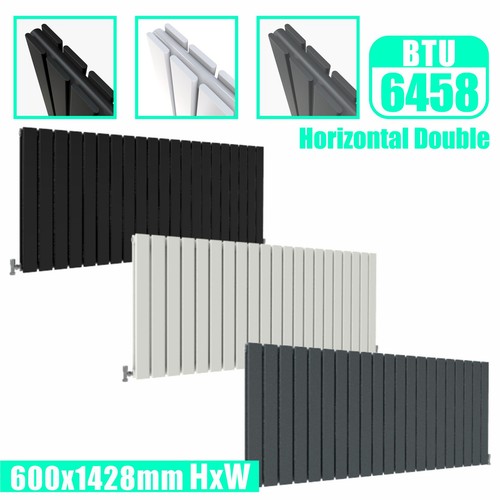 Designer flat panel radiator - panel,