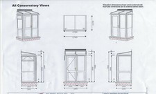 White double glazed upvc front