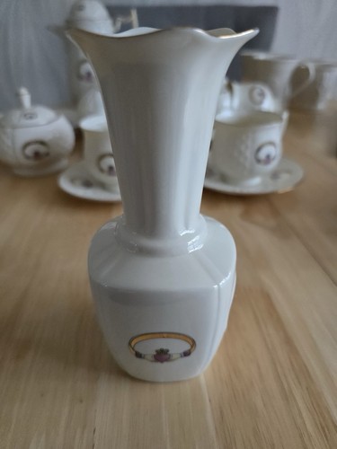 Donegal parian china vase - parian,