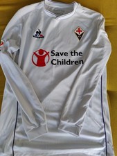 AF FIORENTINA BERNARDESCHI SIGNED MATCH WORN AWAY SHIRT 2015/16 VINTAGE MAGLIA