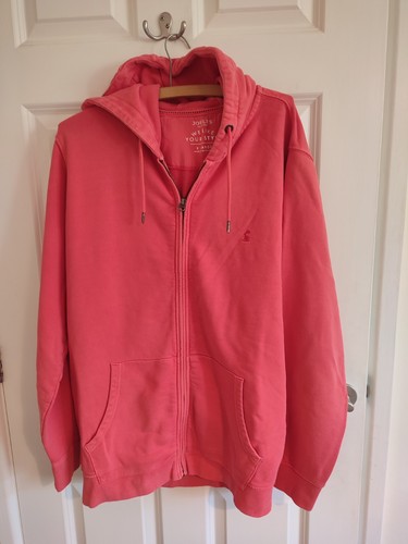 Joules coral hoodie size - coral,