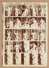 Rare early 1900s unmounted albumen photograph of nude women, erotica