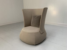 B&B Italia "Fat Sofa FS91A" Armchair - In Brown Linen