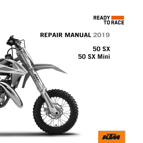 Repair manual for - for, ktm