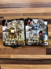 2008 Japan Celebration Star Wars Bearbrick R2-D2 & C-3PO Pepsi Keychain Pair