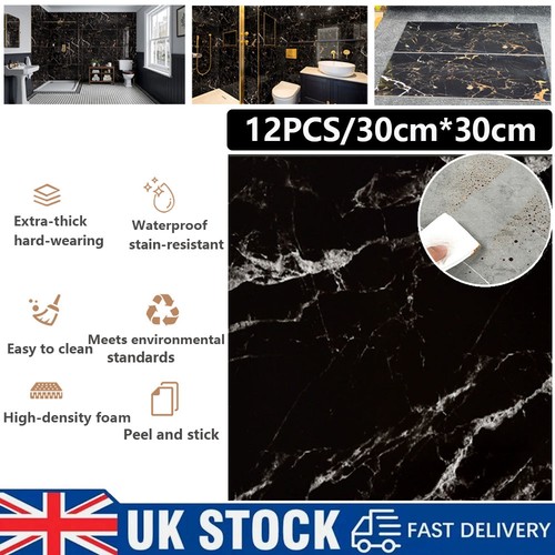 30x30cm black marble effect - marble,