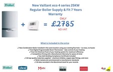 New Vaillant EcoTEC Pro 25kW