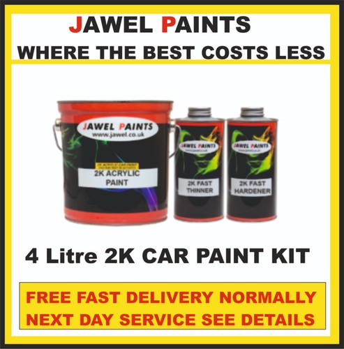 Car paint acrylic litre - 2k, 4