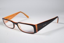 Prada Eyeglasses VPR10F Womens Black 2BX 1O1 Full Rim Plastic Glasses Frames